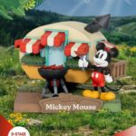 Beast Kingdom - Disney D-Stage Campsite Series PVC Diorama Mickey Mouse 10 cm
