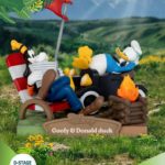 Beast Kingdom - Disney D-Stage Campsite Series PVC Diorama Goofy & Donald Duck 10 cm