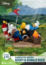 Beast Kingdom - Disney D-Stage Campsite Series PVC Diorama Goofy & Donald Duck 10 cm