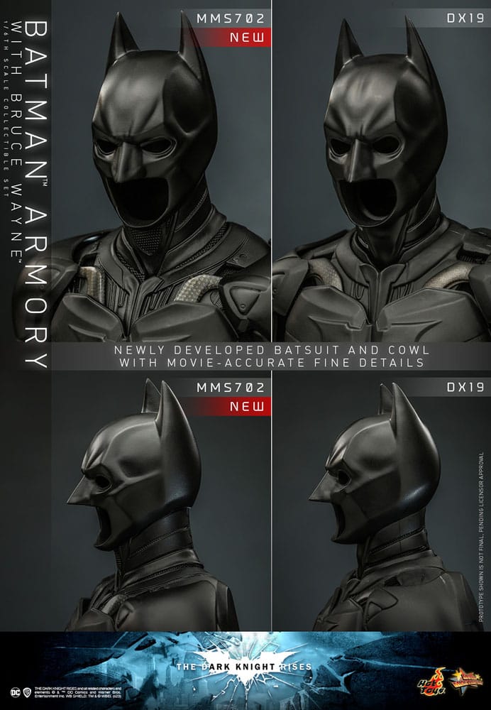 Hot Toys - The Dark Knight Rises Movie Masterpiece Action Figures