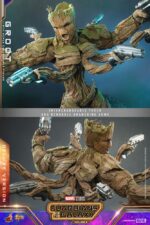 Hot Toys - Guardians of the Galaxy Vol. 3 Movie Masterpiece Action Figure 1/6 Groot (Deluxe Version) 32 cm - Image 8
