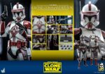 Hot Toys - Star Wars: The Clone Wars Action Figure 1/6 Clone Commander Fox 30 cm - Image 5