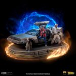 Iron Studios - Back to the Future Art Scale Statue 1/10 DeLorean Full Set 23 cm
