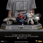 Iron Studios - Back to the Future Art Scale Statue 1/10 DeLorean Full Set 23 cm - Image 7