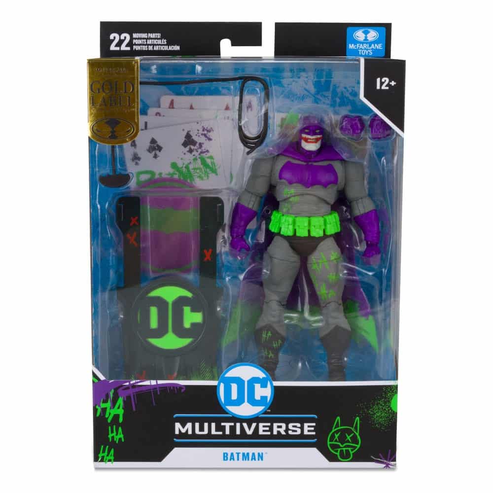 x_mcf17048_g McFarlane - DC Multiverse Action Figure Batman (The Dark Knight Returns) (Jokerized) (Gold Label) 18 cm - Image 1