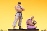 PCS - Street Fighter PVC Statues 1/10 Ryu & Dan 18 cm