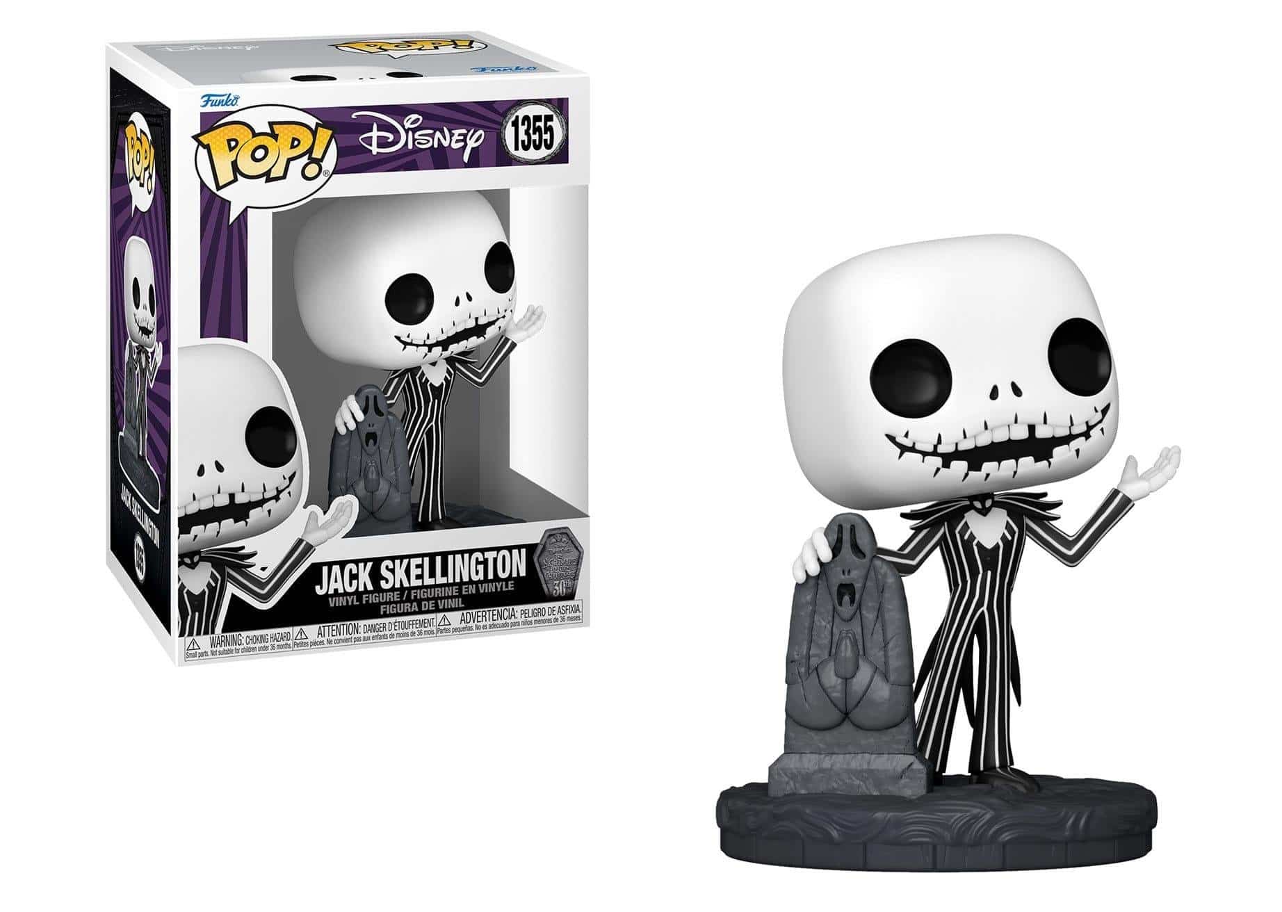 233932-0-0000-figoura-funko-pop-disney-nightmare-before-christmas-jack-skellington-gravestone-1355 Figure Funko POP! Disney: Nightmare Before Christmas - Jack Skellington (Gravestone) #1355 - Image 1