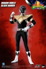 ThreeZero - Mighty Morphin Power Rangers FigZero Action Figure 1/6 Dragon Shield Black Ranger 35 cm - Image 2