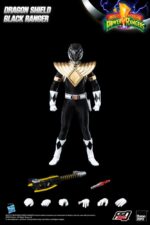ThreeZero - Mighty Morphin Power Rangers FigZero Action Figure 1/6 Dragon Shield Black Ranger 35 cm - Image 3
