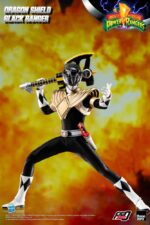 ThreeZero - Mighty Morphin Power Rangers FigZero Action Figure 1/6 Dragon Shield Black Ranger 35 cm