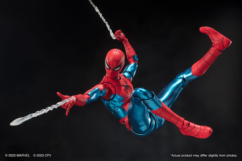 Bandai - Spider-Man: No Way Home S.H. Figuarts Action Figure Spider-Man  (New Red & Blue Suit) 15 cm - Vaulted Collectibles