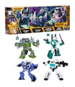 Hasbro - Transformers Buzzworthy Bumblebee Action Figure 4-Pack 86-24BB Ironhide (Voyager Class) & 86-20BB Prowl (Deluxe Class)