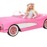 Mattel - Barbie The Movie Vehicle Pink Corvette Convertible