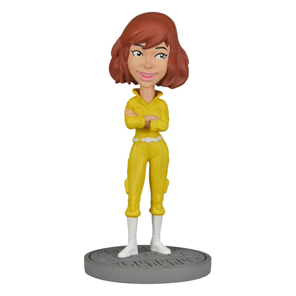 x_neca54303 NECA - Teenage Mutant Ninja Turtles (Classic) Head Knocker Bobble-Head April O'Neil 20 cm - Image 1
