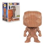 Figure Funko POP! Marvel - Iron Man (Wood Deco) #674 (Exclusive Special Edition)