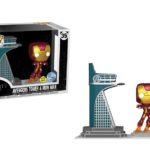 Funko POP! Town: Marvel Avengers Tower & Iron Man (GITD) #35 (Exclusive)