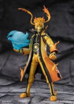 Bandai - Naruto S.H. Figuarts Action Figure Naruto Uzumaki (Kurama Link Mode) - Courageous Strength That Binds - 15 cm