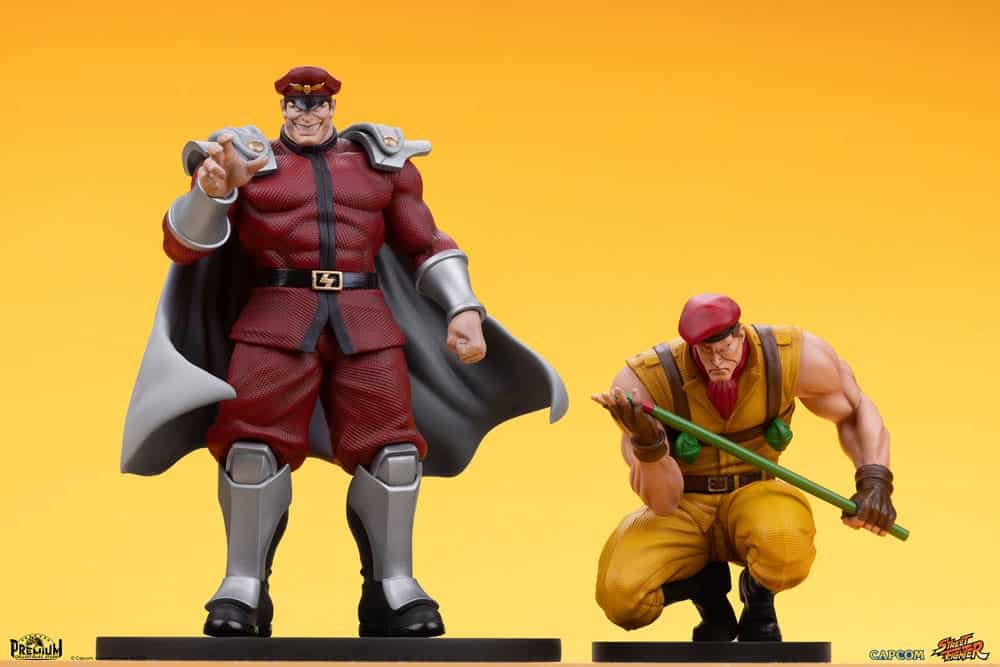 x_pcs906770_r PCS - Street Fighter PVC Statues 1/10 M. Bison & Rolento 21 cm - Image 1