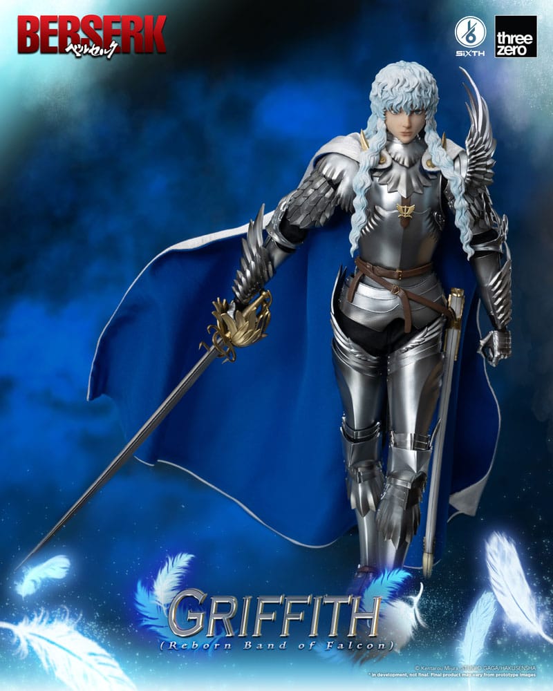 ThreeZero - Berserk Action Figure 1/6 Griffith (Reborn Band of Falcon)  Deluxe Edition 40 cm - Vaulted Collectibles