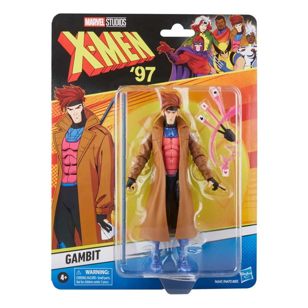 x_hasf6547_g Hasbro - X-Men '97 Marvel Legends Action Figure Gambit 15 cm - Image 1