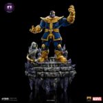 Iron Studios - Marvel Deluxe BDS Art Scale Statue 1/10 Thanos Infinity Gaunlet Diorama 42 cm