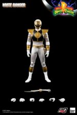 ThreeZero - Mighty Morphin Power Rangers FigZero Action Figure 1/6 White Ranger 30 cm - Image 2