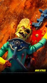 Super 7 - Mars Attacks Ultimates Action Figure Martian Wave 1 (Smashing the Enemy) 18 cm