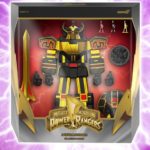 Super 7 - Power Rangers Ultimates Action Figure Megazord (Black/Gold) 18 cm