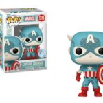 Funko POP! Marvel: Retro Reimagined - Captain America #1319 (Exclusive)