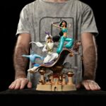 Iron Studios - Disney Deluxe Art Scale Statue 1/10 Aladdin and Yasmine 30 cm - Image 3