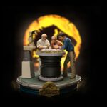 Iron Studios - Jurassic Park Scale Statue 1/10 Dino Hatching 23 cm