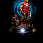 Iron Studios - Marvel Deluxe Art Scale Statue 1/10 Iron Man Unleashed 23 cm