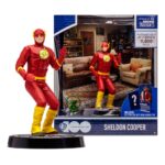 McFarlane - The Big Bang Theory Movie Maniacs Action Figure Sheldon Cooper as The Flash 15 cm
