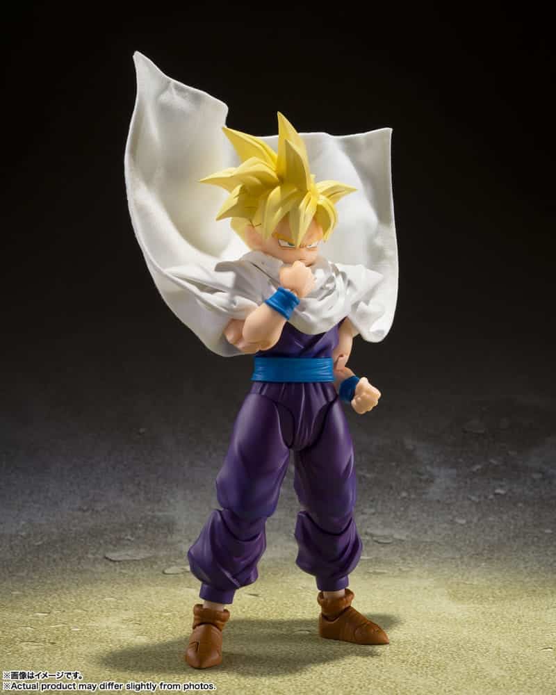 x_btn65554-7_b Bandai - Dragon Ball Z S.H. Figuarts Action Figure Super Saiyan Son Gohan - The Warrior Who Surpassed Goku 11 cm - Image 1