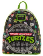 Loungefly Nickelodeon: Teenage Mutant Ninja Turtles Sewer Cap AOP Mini Backpack