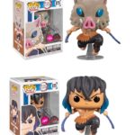 Funko POP! Bundle of 2: Demon Slayer: Kimetsu no Yaiba - Inosuke Hashibira Masked (Flocked) #875 & Chase (Exclusive)