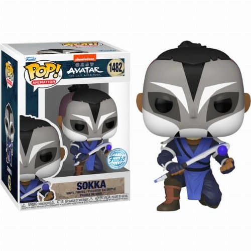 263310-0-0500-figoura-funko-pop-avatar-the-last-airbender-sokka-1482-exclusive Funko POP! Avatar: The Last Airbender - Sokka #1482 (Exclusive) - Image 1