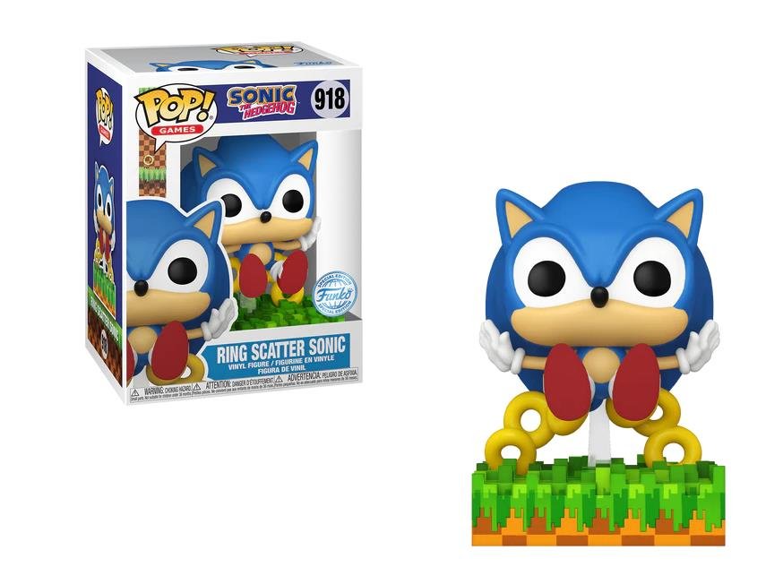 Sonic the Hedgehog Ring Scatter Exclusive Funko Pop!