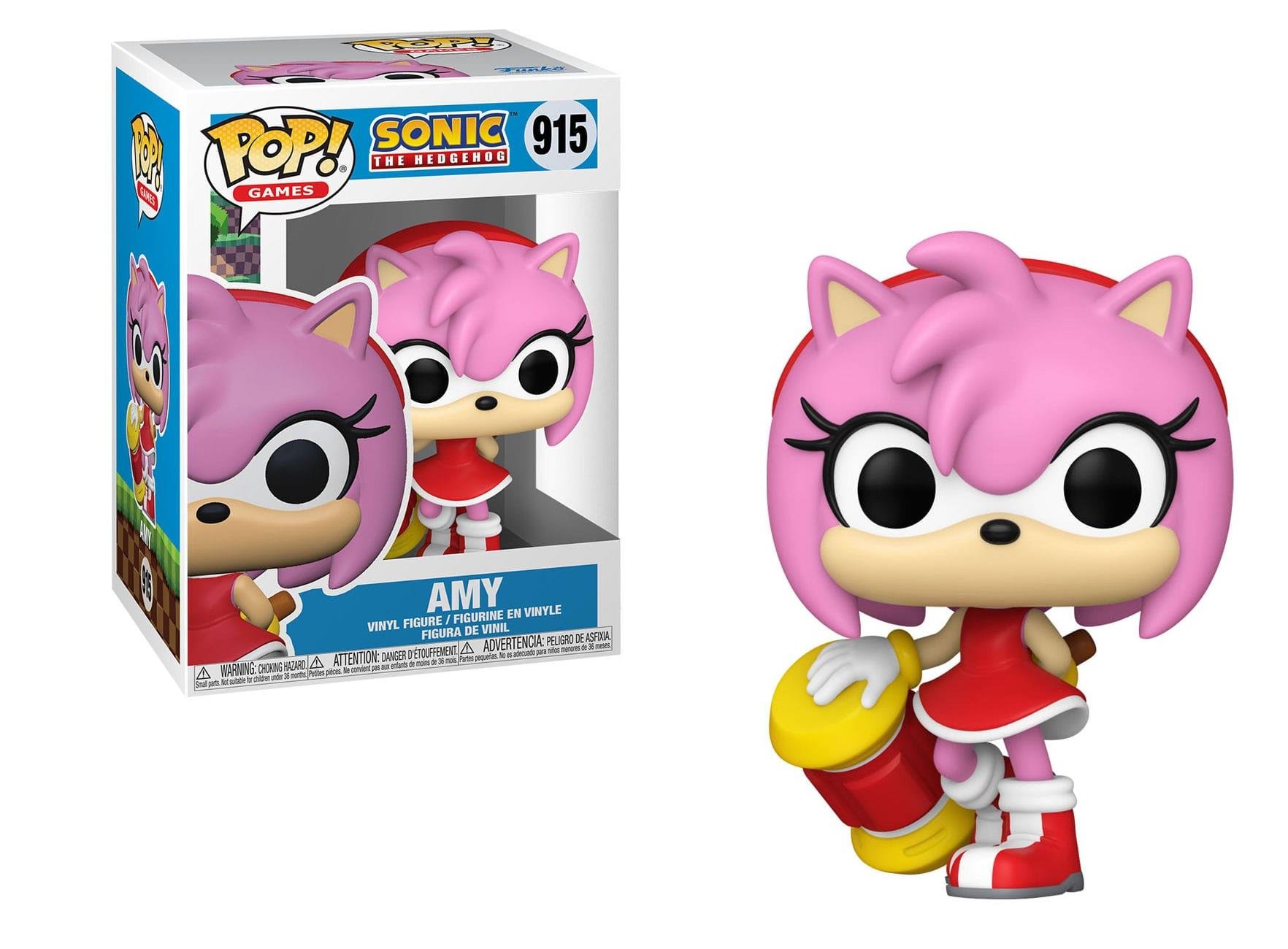 Funko POP! Sonic the Hedgehog - Amy #915 - Vaulted Collectibles
