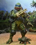 NECA - Universal Monsters x Teenage Mutant Ninja Turtles Scale Action Figure Leonardo as the Creature 18 cm - Image 2
