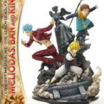 Prime 1 Studio - Seven Deadly Sins Concept Masterline Series Statue Meliodas, Ban and King Deluxe Bonus Version 55 cm