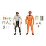 NECA - TMNT II: The Secret of the Ooze Action Figure 2-Pack Lab Coat Professor Perry and Hazmat Suit Professor Perry 18 cm - Image 2