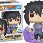 Funko Pop! Animation: Naruto Shippuden - Sasuke Uchiha Half Susano (Amaterasu) #1436 (Funko Shop Exclusive Glows in The Dark)