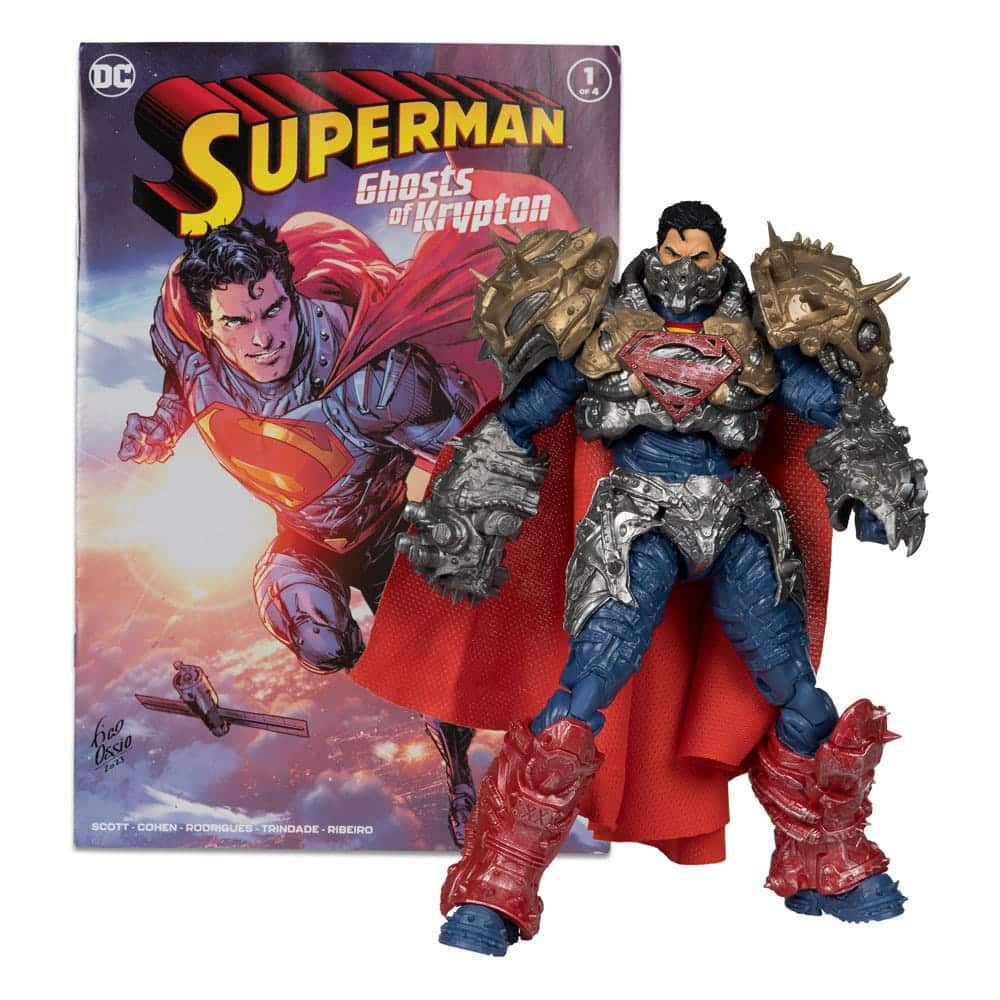 x_mcf15941_a McFarlane - DC Direct Action Figure & Comic Book Superman Wave 5 Superman (Ghosts of Krypton) 18 cm - Image 1