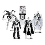 McFarlane - DC Direct Page Punchers Action Figures & Comic Book Pack of 4 Superman Series (Sketch Edition) (Gold Label) 18 cm
