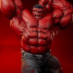 Sideshow Collectibles - Marvel Premium Format Statue Red Hulk: Thunderbolt Ross 74 cm