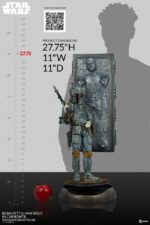 Sideshow Collectibles - Star Wars Premium Format Statue Boba Fett and Han Solo in Carbonite 70 cm - Image 5