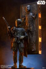 Sideshow Collectibles - Star Wars Premium Format Statue Boba Fett and Han Solo in Carbonite 70 cm - Image 9