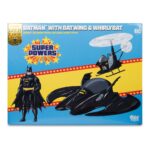 McFarlane - DC Direct Super Powers Action Figure Pack of 3 Batman (Black Suit), The Whirly & The Batwing (Black) (Gold Label) (SDCC) 13 cm