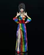 NECA - Elvira, Mistress of the Dark Clothed Action Figure Over the Rainbow Elvira 20 cm